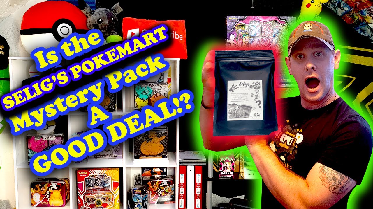 IS THE SELIGS POKEMART MYSTERY POWER PACK A GOOD DEAL? POKEMON MYSTERY POWER PACK OPENING! BIG HITS!