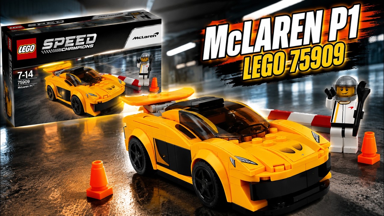 McLaren P1 - LEGO 75909