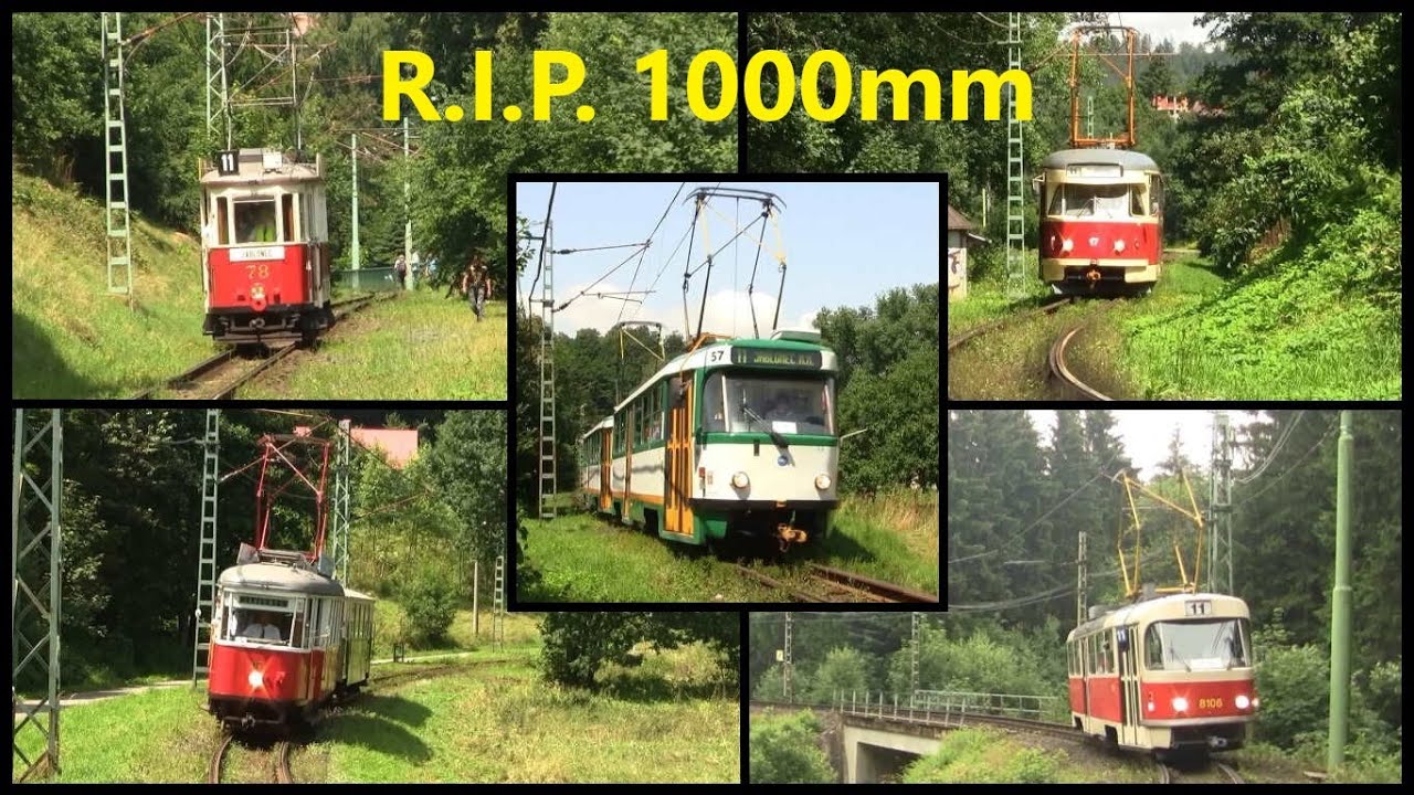 Konec metrovky v Čechách (End of 1000mm gauge in CZ), 17./18.07.2021