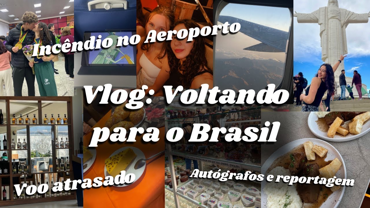 Voltando para o Brasil 🇧🇷 Campeãs Sul-americanas absolutas (muito perrengue)