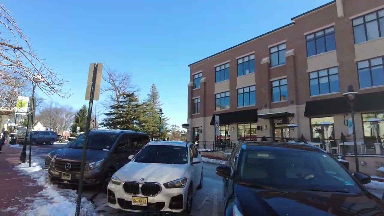 ⁴ᴷ⁶⁰ Walking tour of downtown Maplewood, New Jersey