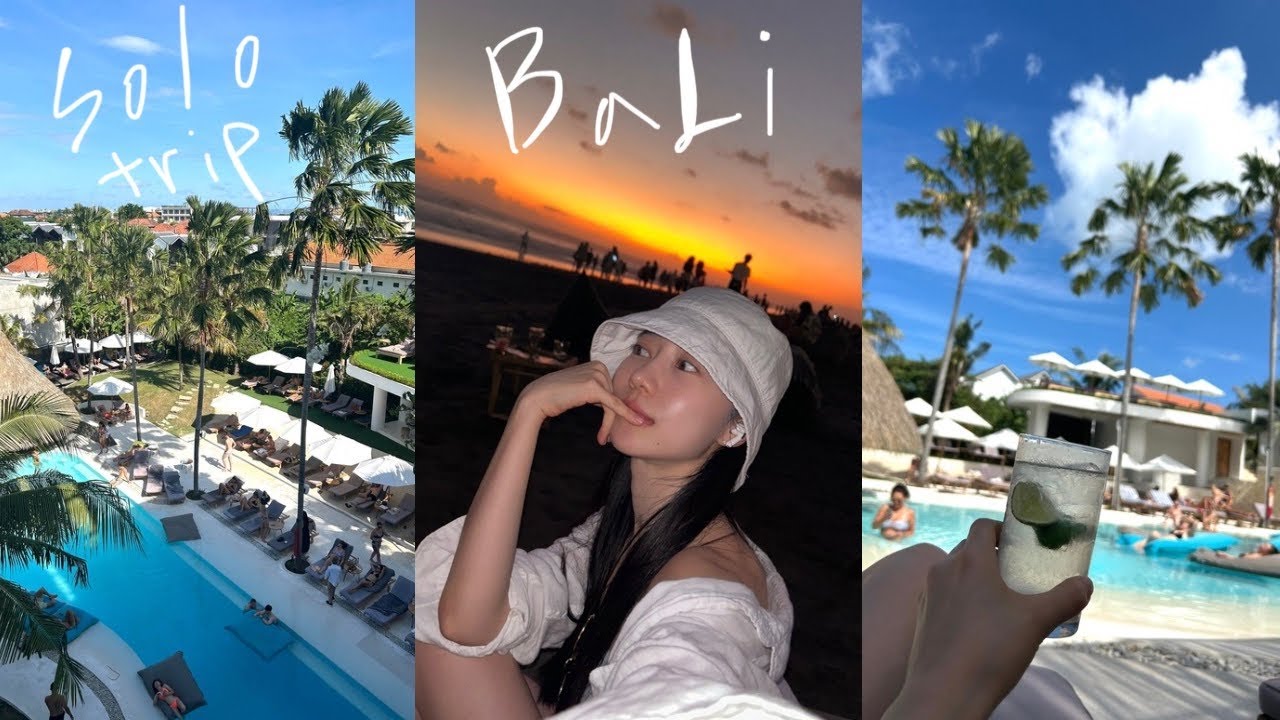 Vlogㅣ나홀로 발리 즉흥 배낭여행 ep.1ㅣCanggu 코스원 호스텔🏝️ㅣ짱구 비치 노을ㅣ혼자 떠나는 여행은 짜릿해 늘 새로워..✨