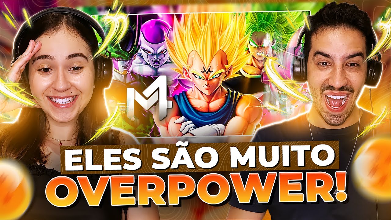 QUE CONJUNTO INSANO!! Reagimos a Vilões (Dragon Ball Z) - Poder | M4rkim | React em Casal 🔥