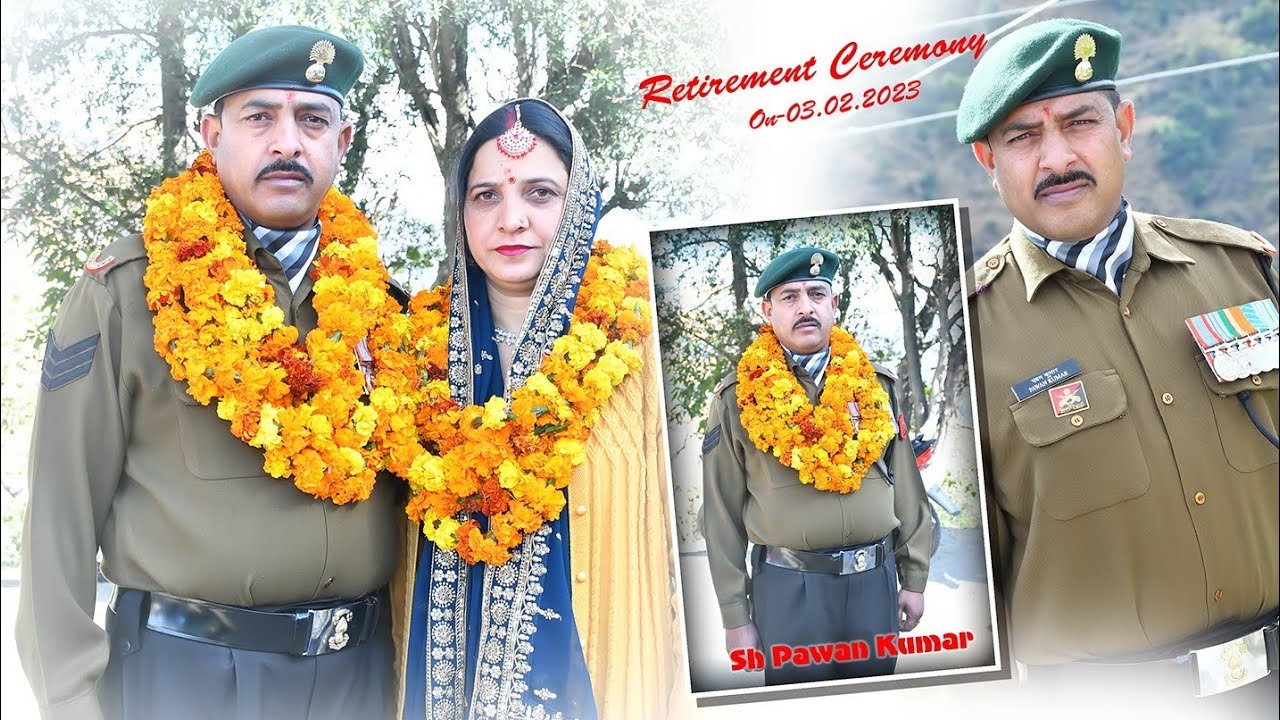 SH PAWAN KUMAR RETIREMENT CEREMONY SHOOT BY JS FILMS DHALOG MOB 8091034000