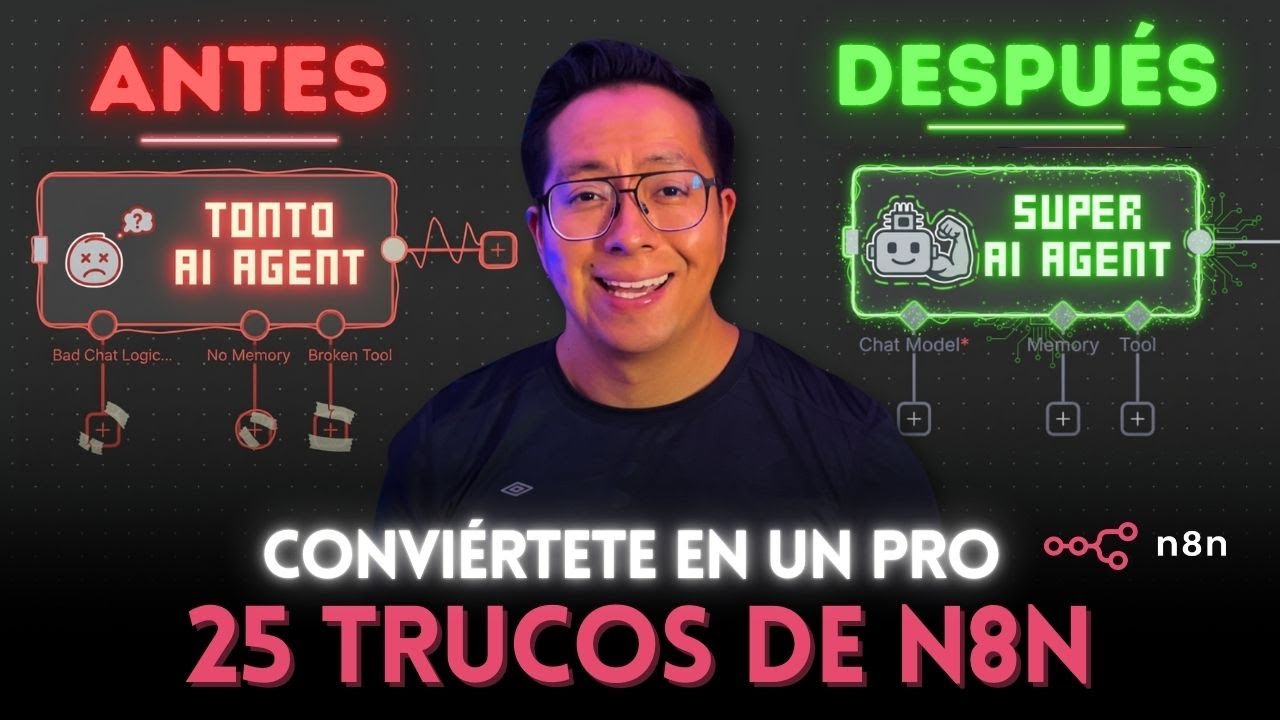 🚀 25 Trucos de N8N para hacer MEJORES automatizaciones