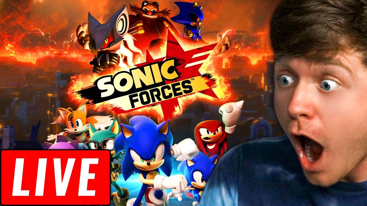🔴 PLAYING SONIC FORCES LIVE! (Part 1)