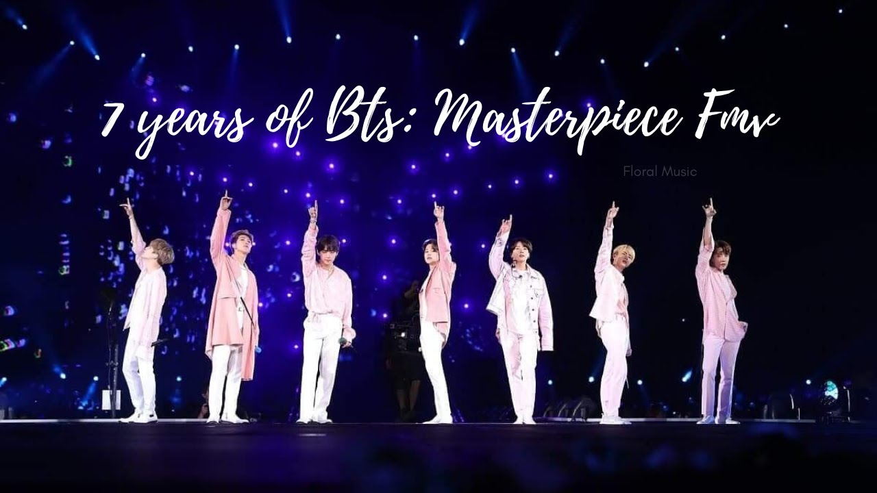 7 years of bts special // masterpiece fmv - floral music 🐳💜 #7ToEternityWithBTS #2020BTSFESTA