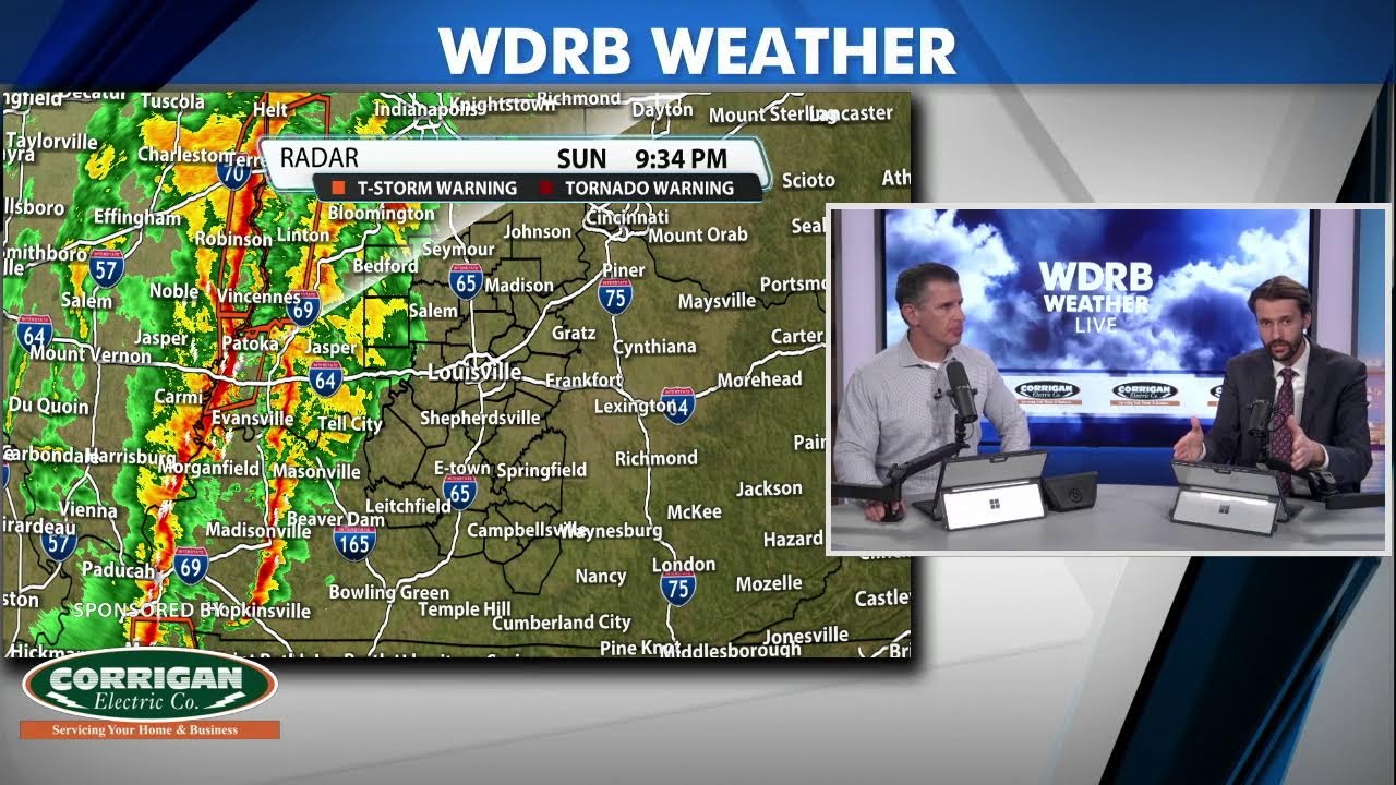 Severe Storms Are Rapidly Approaching Our Area
