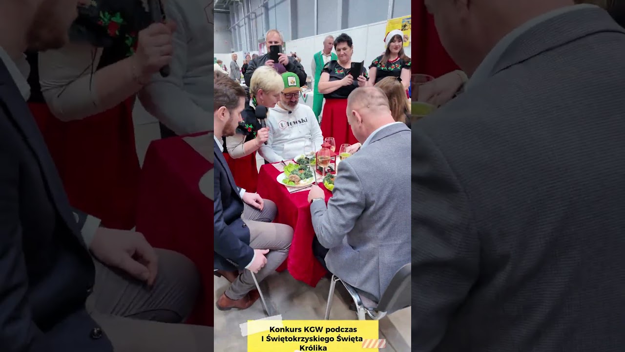 Konkurs dla KGW podczas I Świętokrzyskiego Dnia Królika. Śpiew KGW Zalipianki #świętokrzyskimiód