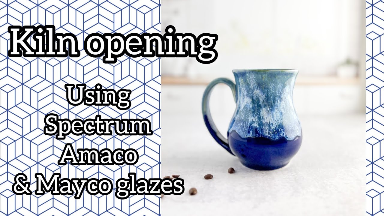Kiln opening from July 13, 2024. Sharing combinations using the new floating glazes by spectrum!