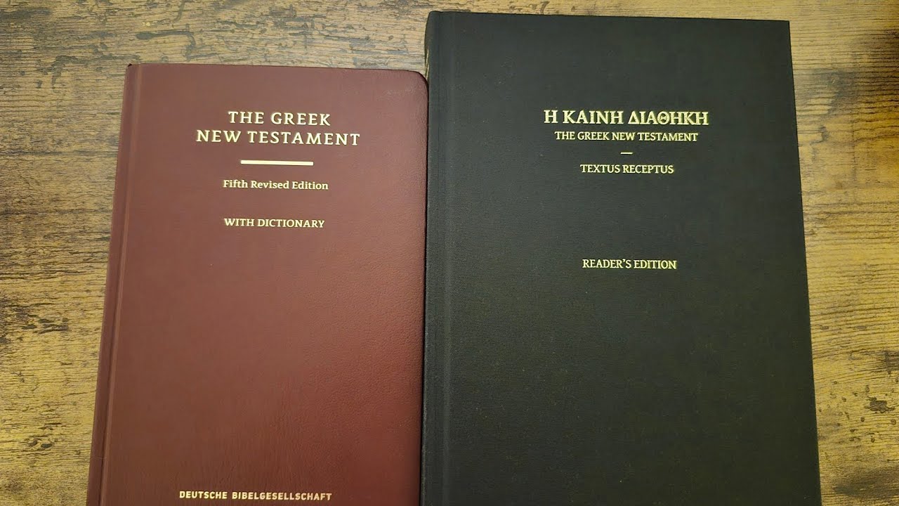 My journey to the Textus Receptus 