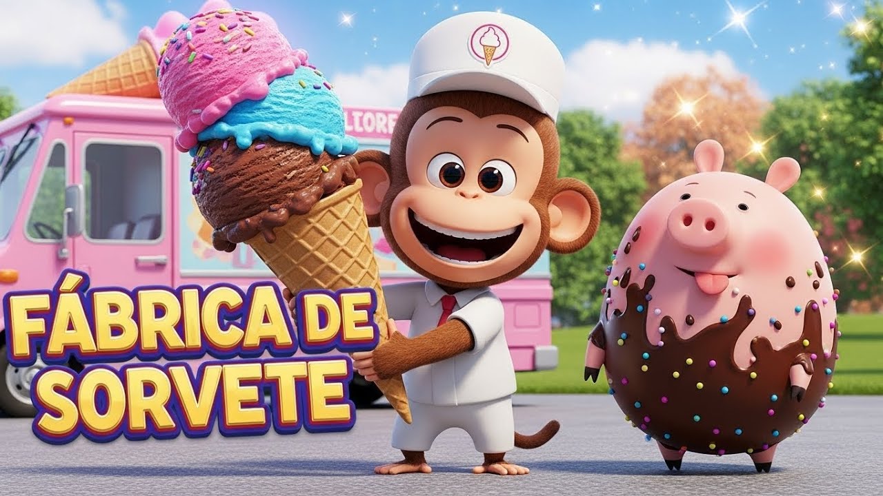 Kiki Sorveteiro! A Fábrica de Sorvete e o Caminhão Mágico 🍦🚚 @DREAM KIDS