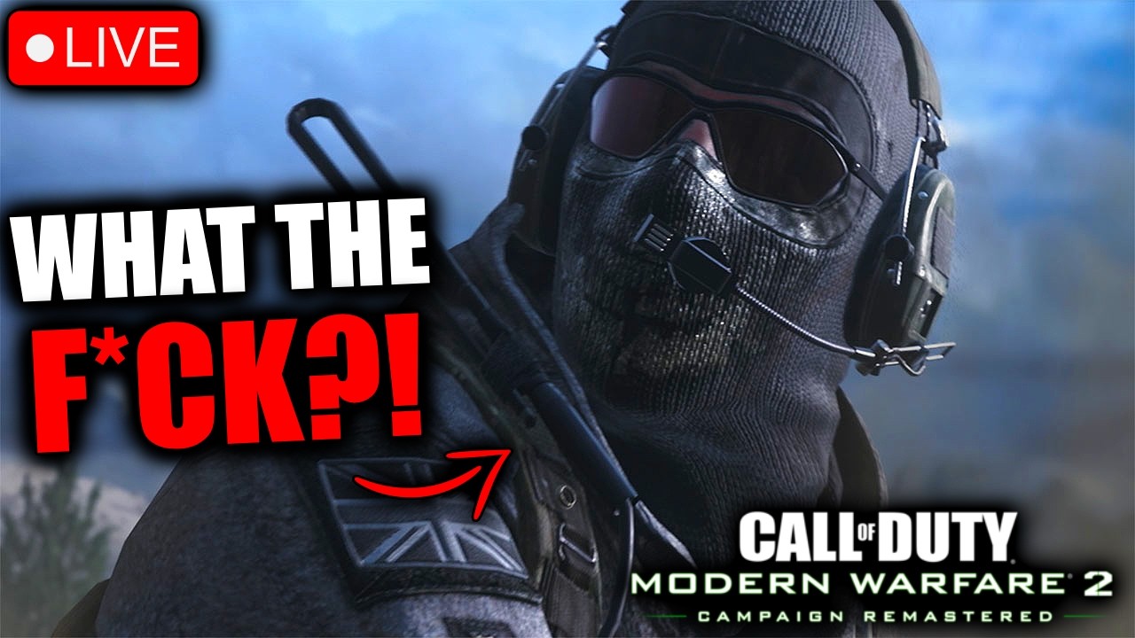 🔴 Holy Sh*t... (MW2 REMASTERED FINALE)