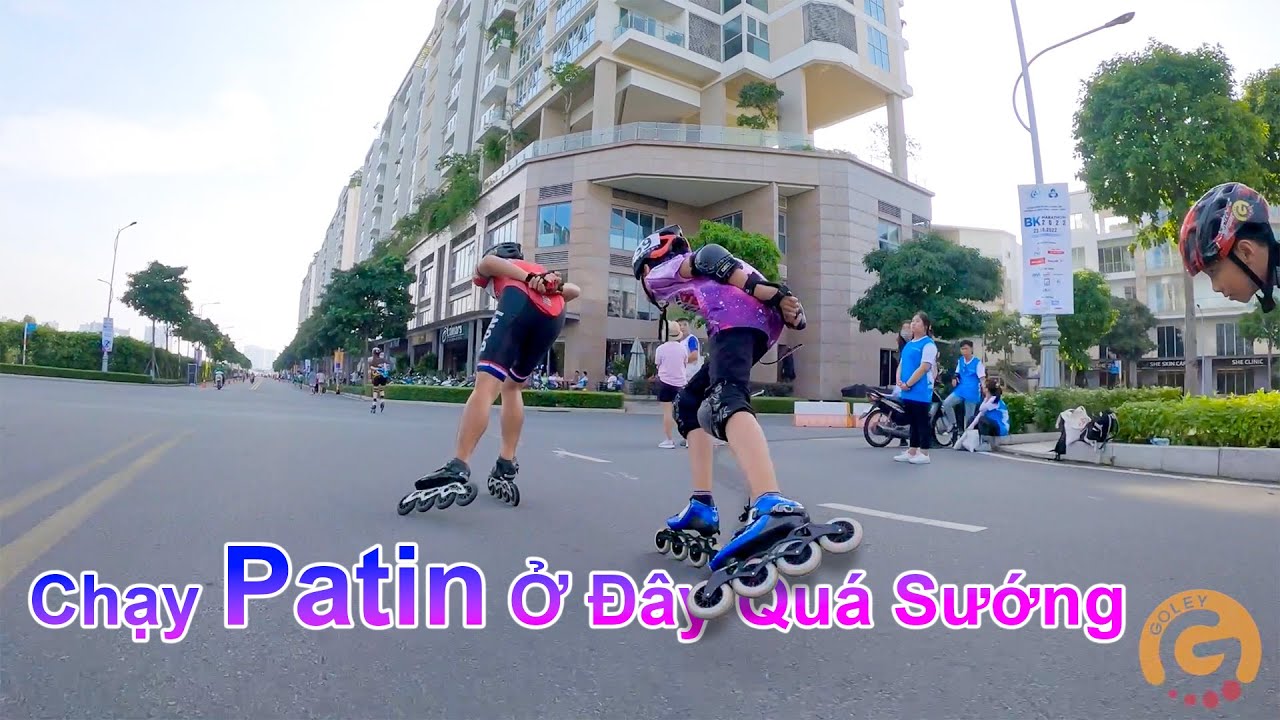 Tới KDT Sala Quận 2 Để Tập Patin Inlne Skate | Goley Sport