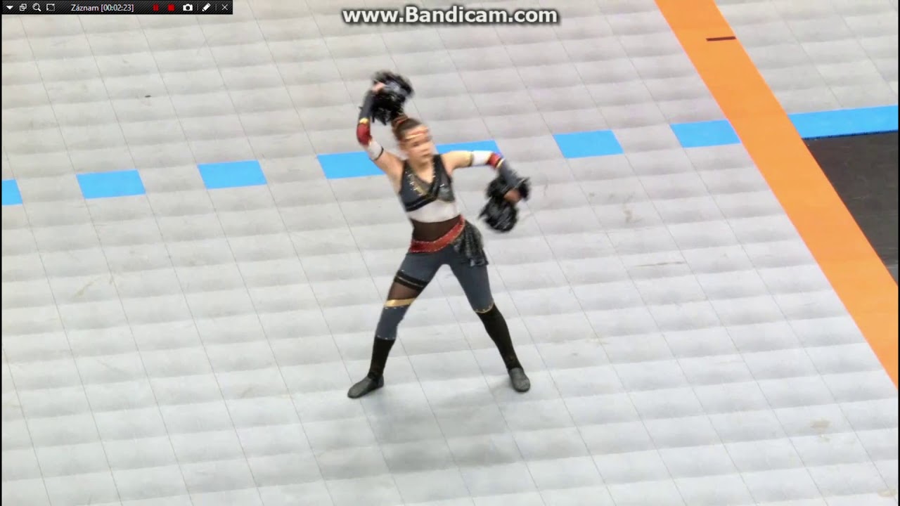 MICHELLE Karviná - sólo juniorky pom-pom Vanesska Pastornická 2019