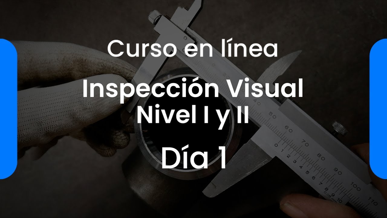 Curso en l&iacute;nea Inspecci&oacute;n Visual I y II - D&iacute;a 1