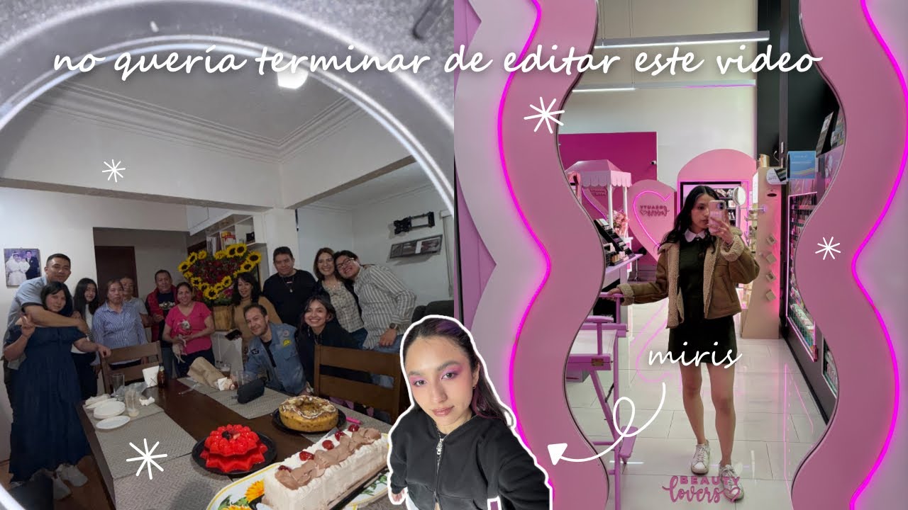 cumpleaños de mi ma y mi último día en Beauty Lovers. vlog Mirna Moroder