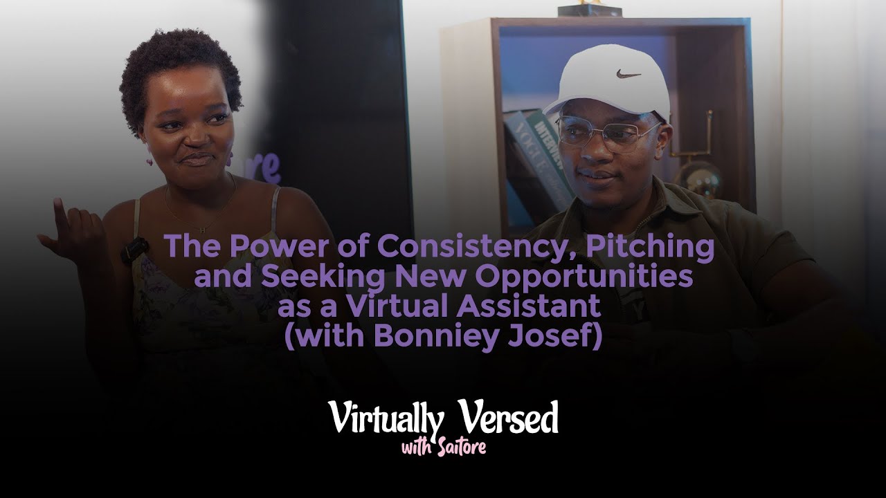 The Power of Consistency, Pitching & Seeking New Opportunities - Virtually Versed Podcast EP 4