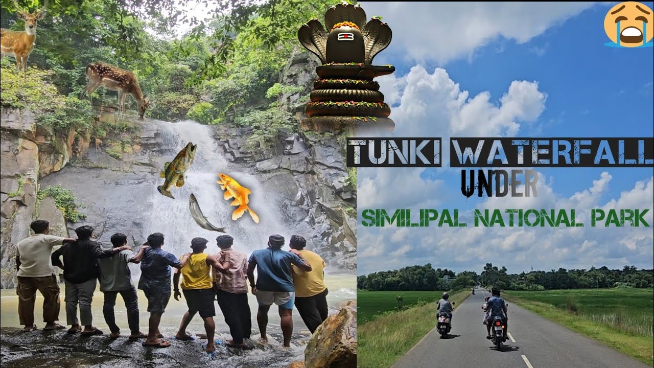 Tunki Waterfall Explore !! Similipal National Park !! Mayurbhanj .