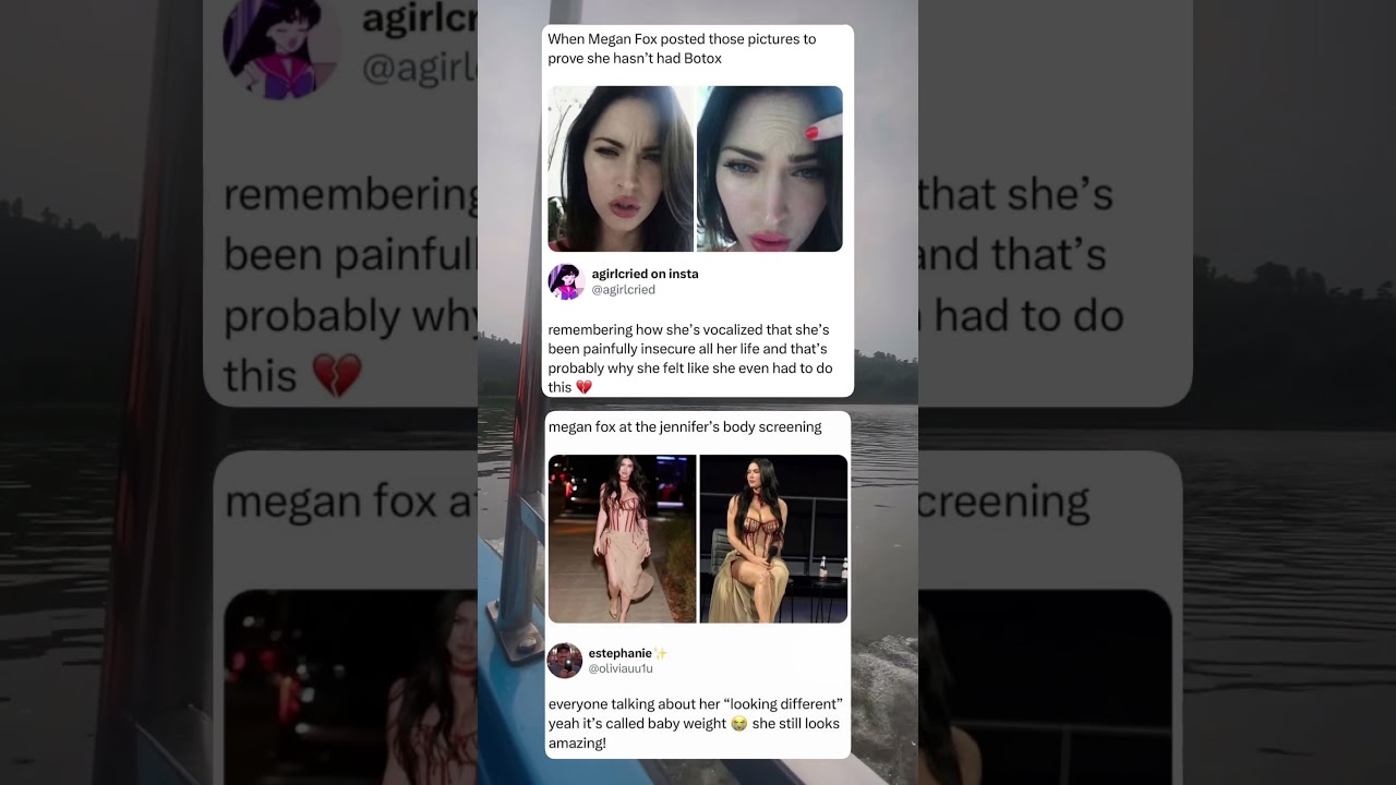 The Truth About Megan Fox&rsquo;s &lsquo;Changed&rsquo; Look😳#meganfox #botox #actress