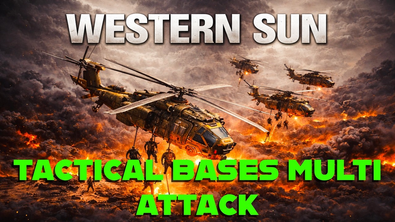 War Commander - Western Sun - Tactical 1 & 2 (MULTI ATTACK)