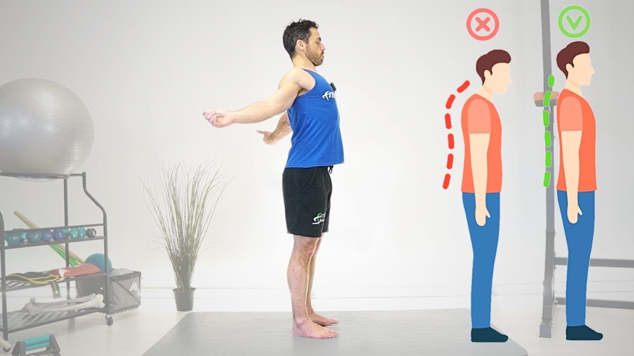 Raddrizza la tua POSTURA delle SPALLE con questo ALLENAMENTO RAPIDO!