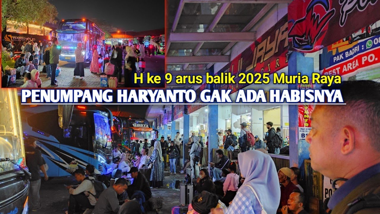 PENUMPANG HARYANTO GAK ADA HABISNYA.!MALAM INI MASIH RAME SEKALI.