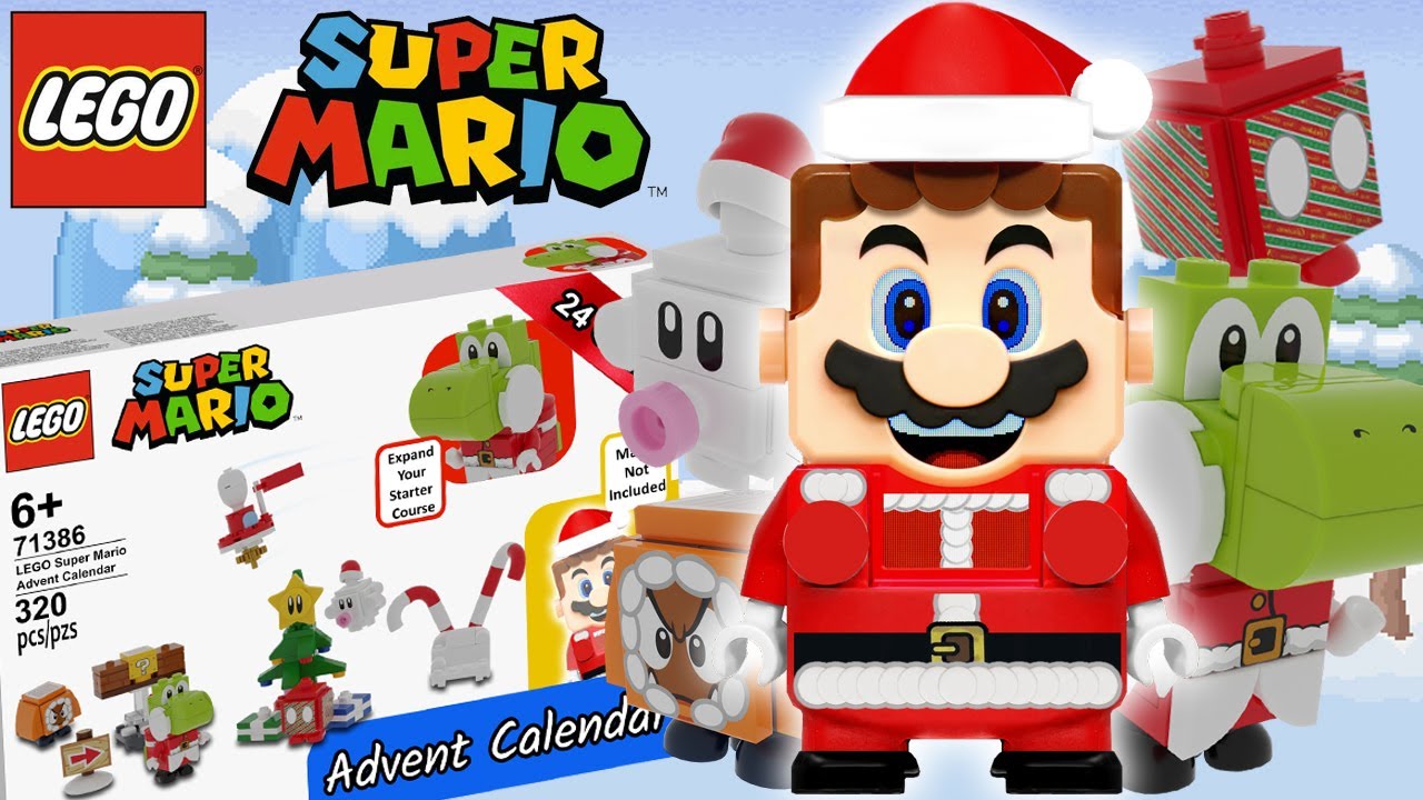 НОВЫЙ АДВЕНТ-КАЛЕНДАРЬ Lego Super Mario | Индивидуальный набор Марио