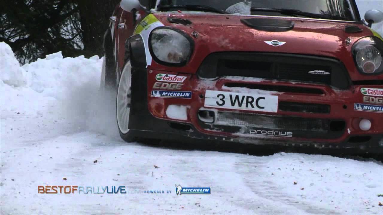 MINI testing before the Rallye Monte-Carlo - Best-of-RallyLive.com
