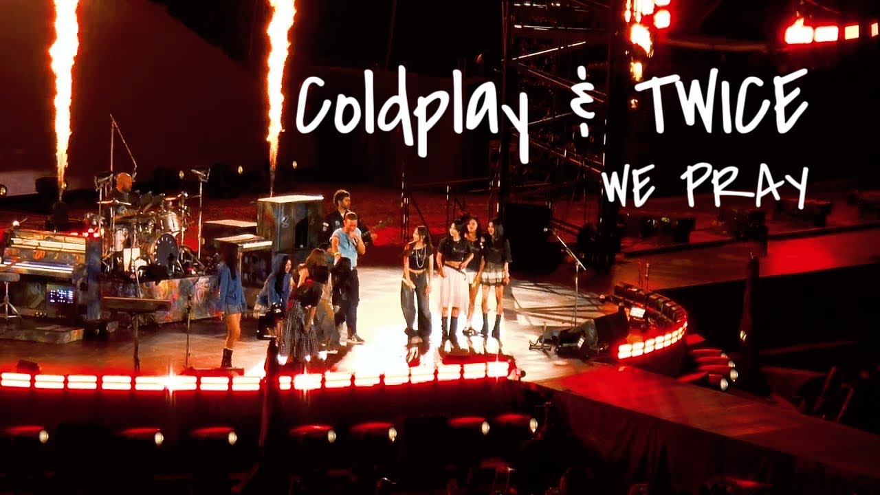 Coldplay and TWICE《We Pray (TWICE version)》｜250425 COLDPLAY : MUSIC OF THE SPHERES in Seoul Day 6