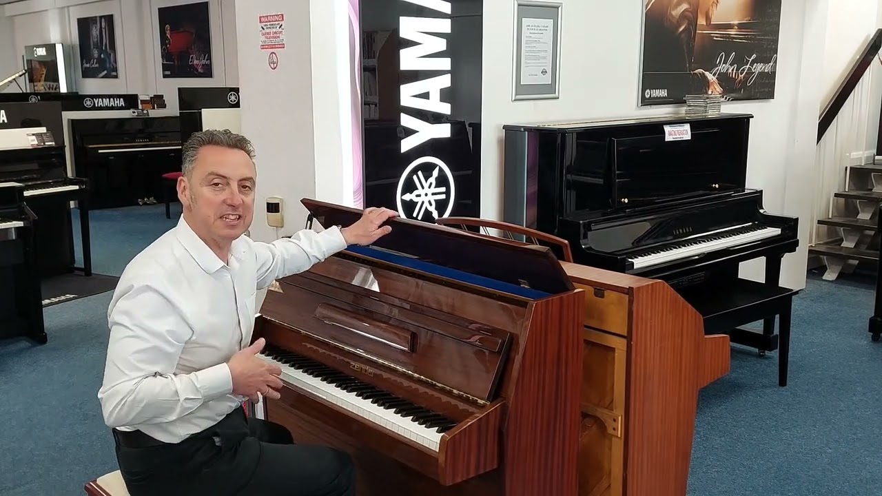 Zender Compact Upright Piano Demonstration & Reasons To Buy | Rimmers Music