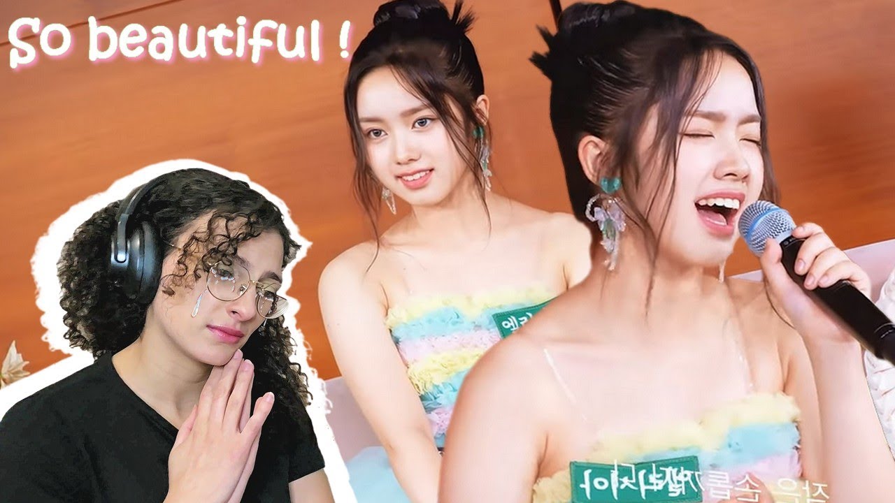 UNIS ELISIA ' EYES NOSE LIPS' cover REACTION