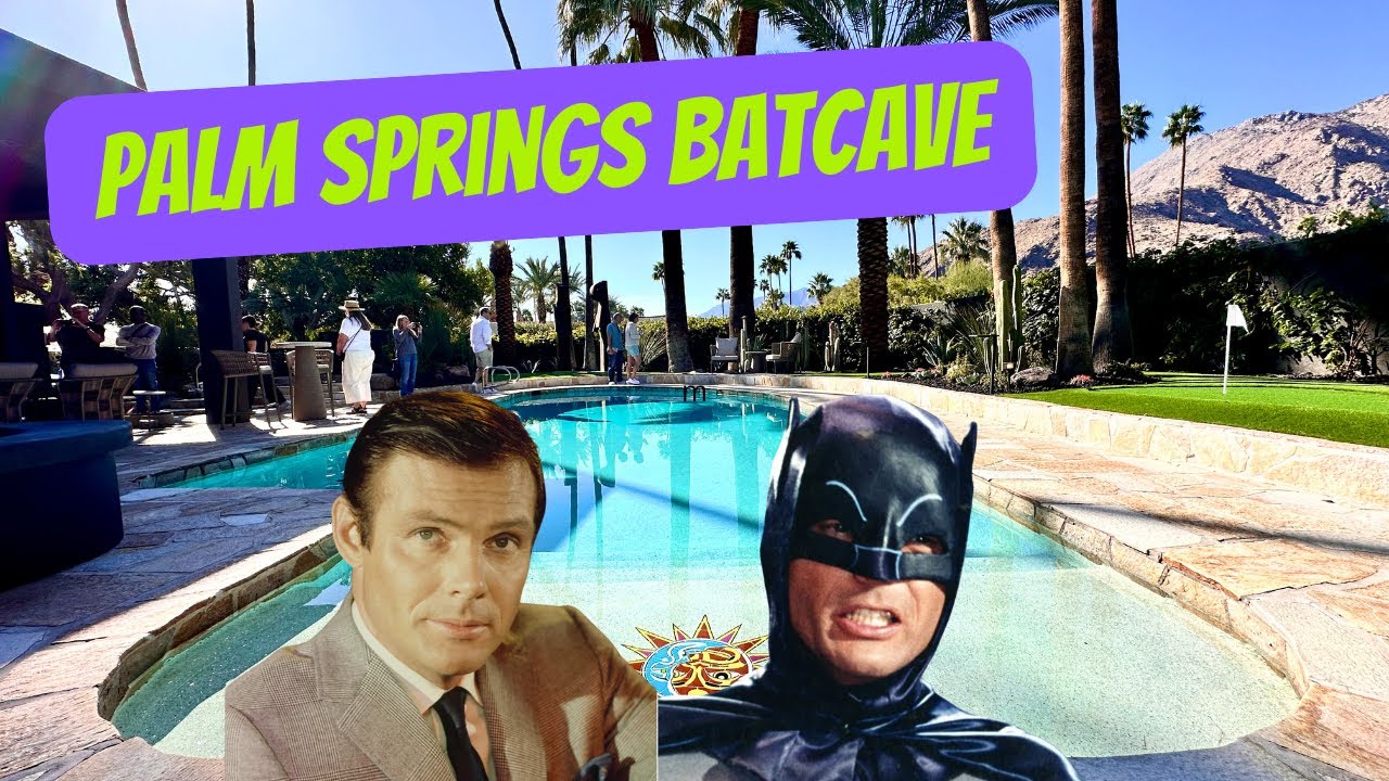 TV Batman, Adam West, lived in this Palm Springs estate in Old Las Palmas
