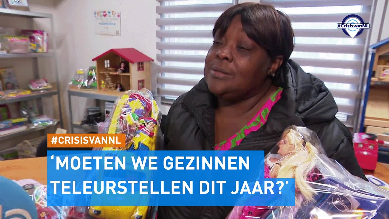 CRISIS VAN NEDERLAND | Speelgoedbank heeft het moeilijk met feestdagen voor de deur