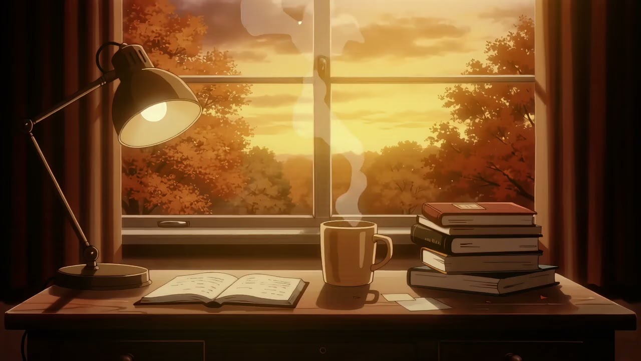 Cozy Fall Study Session Lofi 🍂 30 Min Study Music Mix | Beats for Focus & Relax | Flofi House