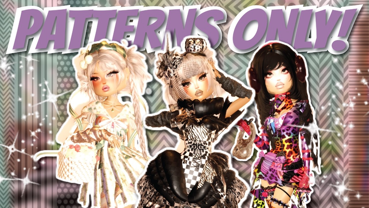 *PATTERNS ONLY** VS *PRO SERVER* ┃Dress to Impress Gameplay