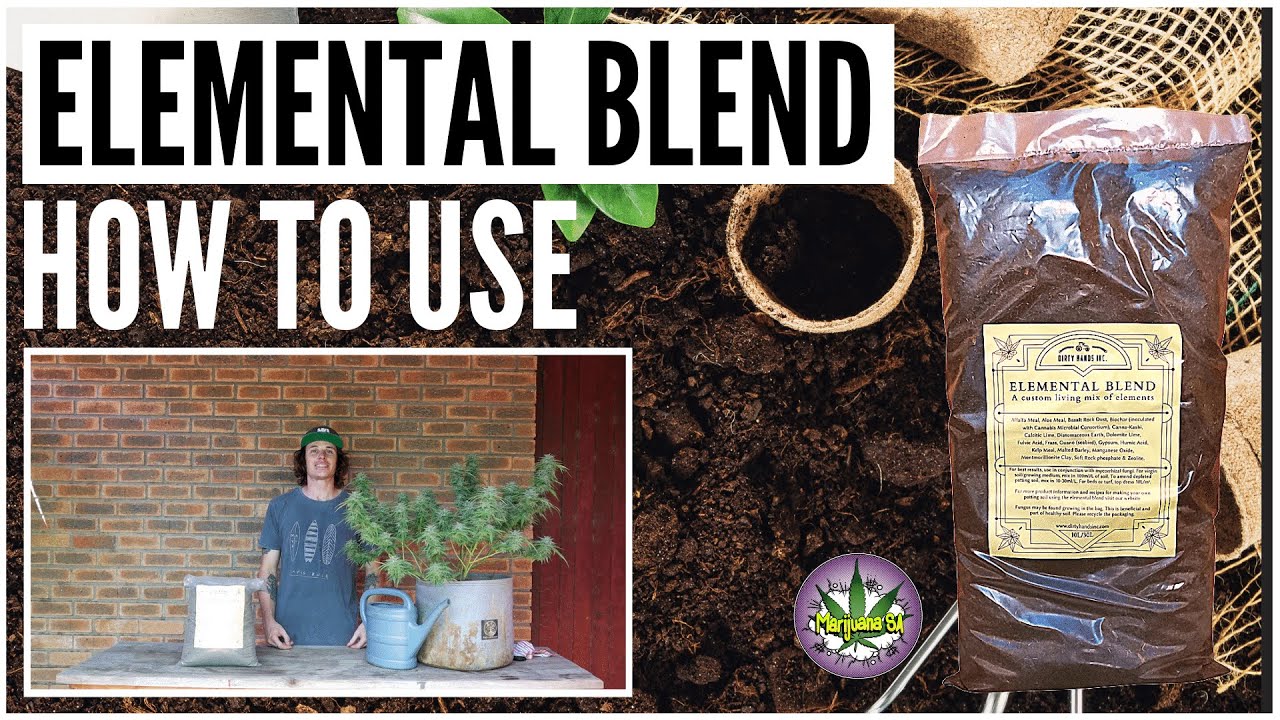 How to Re-amend your soil with Elemental Blend!