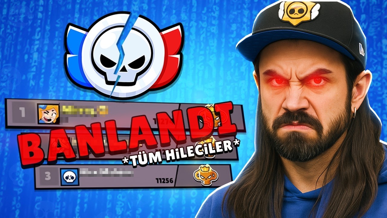 TR SIRALAMASINDAKİ 3 HİL*Cİ PROYU BANLATTIM! - Brawl Stars