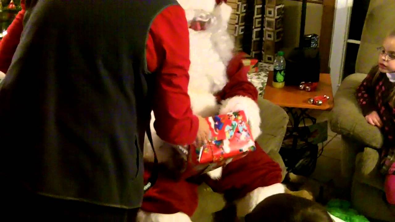 Santa Claus visits the Eldridge House