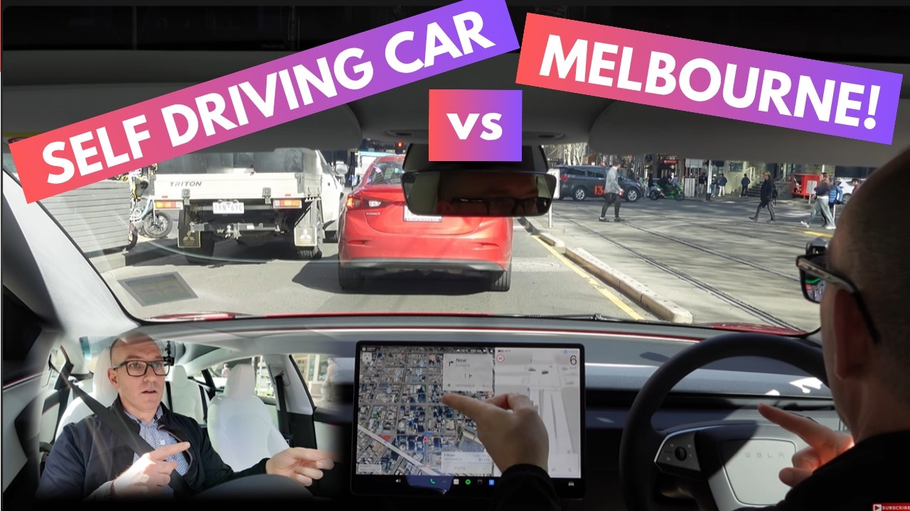 Can a Tesla drive itself Melbourne's WORST intersections?