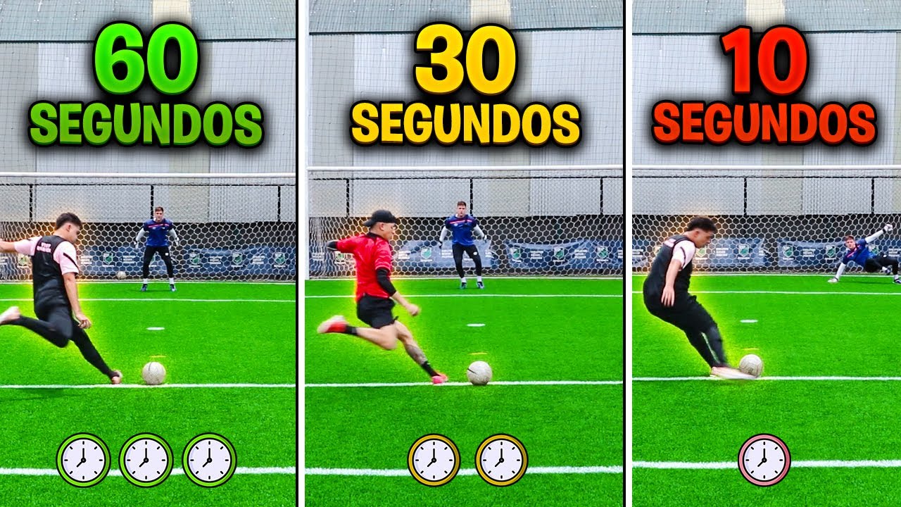 A CADA CHUTE, O TEMPO DIMINUI! (FOI DECIDIDO POR SEGUNDOS!!)