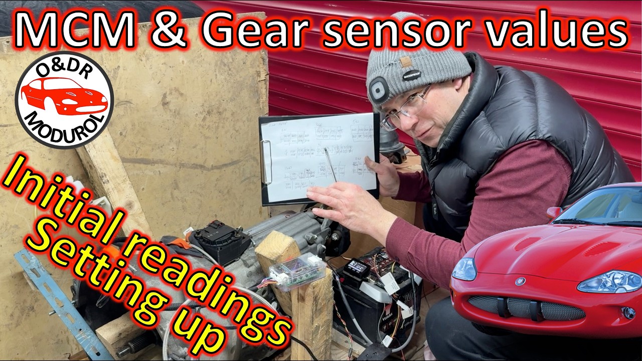 Замена механической коробки передач на Jaguar XK8: настройка положения передач и калибровка датчи...