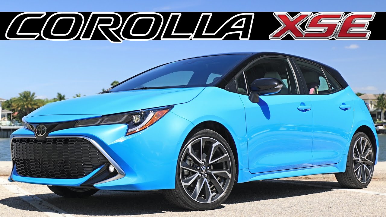 The 2022 Toyota Corolla XSE 6-Speed is a Fun-to-Drive Sporty Hatchback