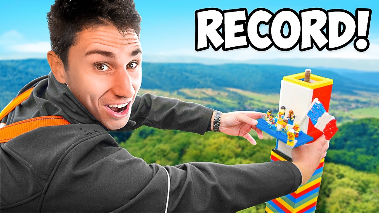 I Built The World's Biggest Lego Tower!