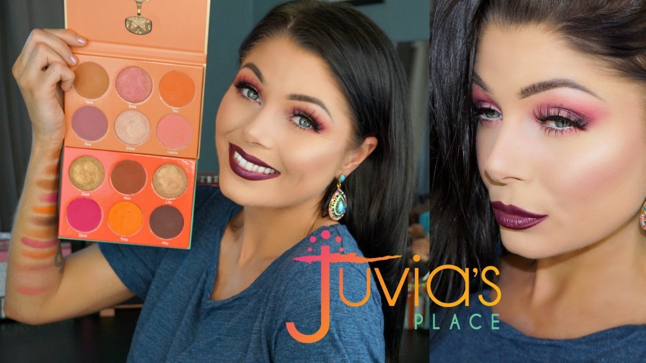 Juvias Place Saharan Blush Palettes vol. 1 & 2 | Swatches & Demo