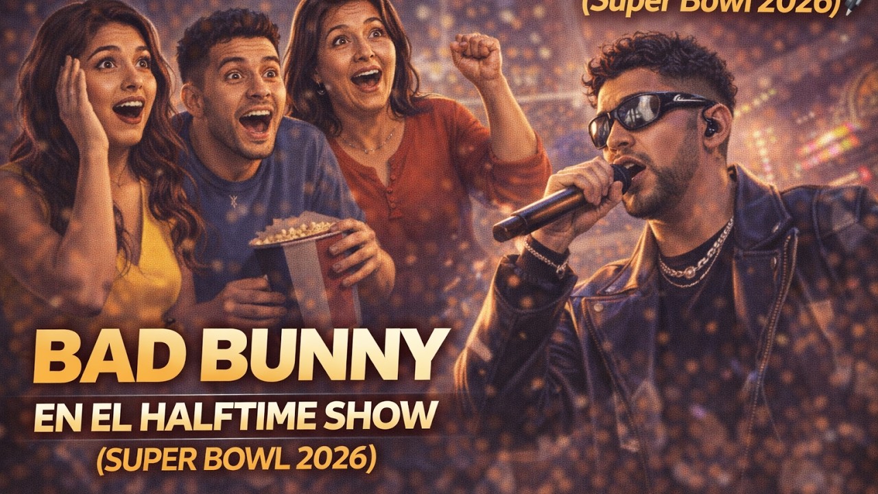 Familia Latina reacciona: Bad Bunny en el Halftime Show (Super Bowl 2026) 🎤