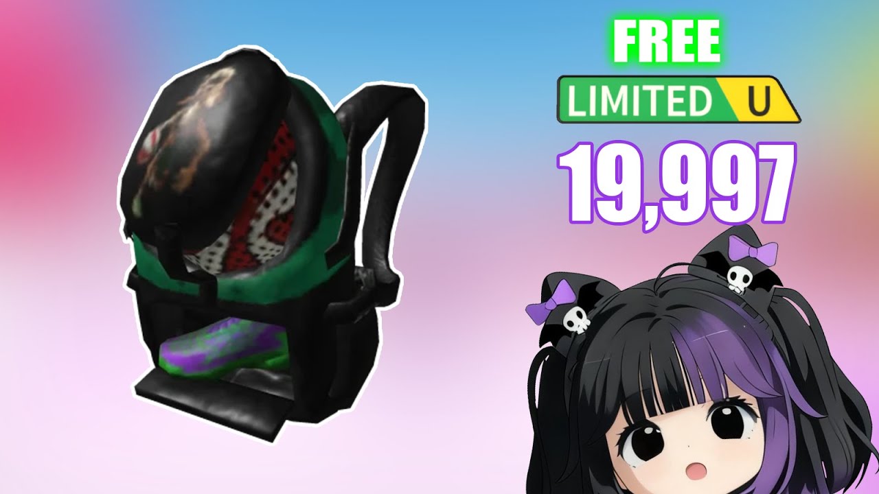 【剩余16041】GOAT Movie Official Backpack - roblox免费UGC - FREE LIMITED UGC