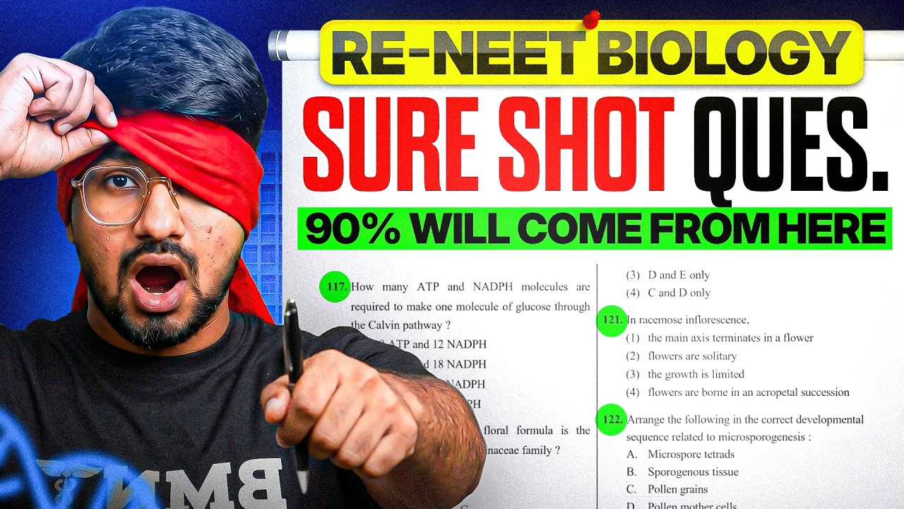 😭 You&rsquo;ll Regret Missing This! | Re-NEET 2026 Biology Grand Prediction 🔥
