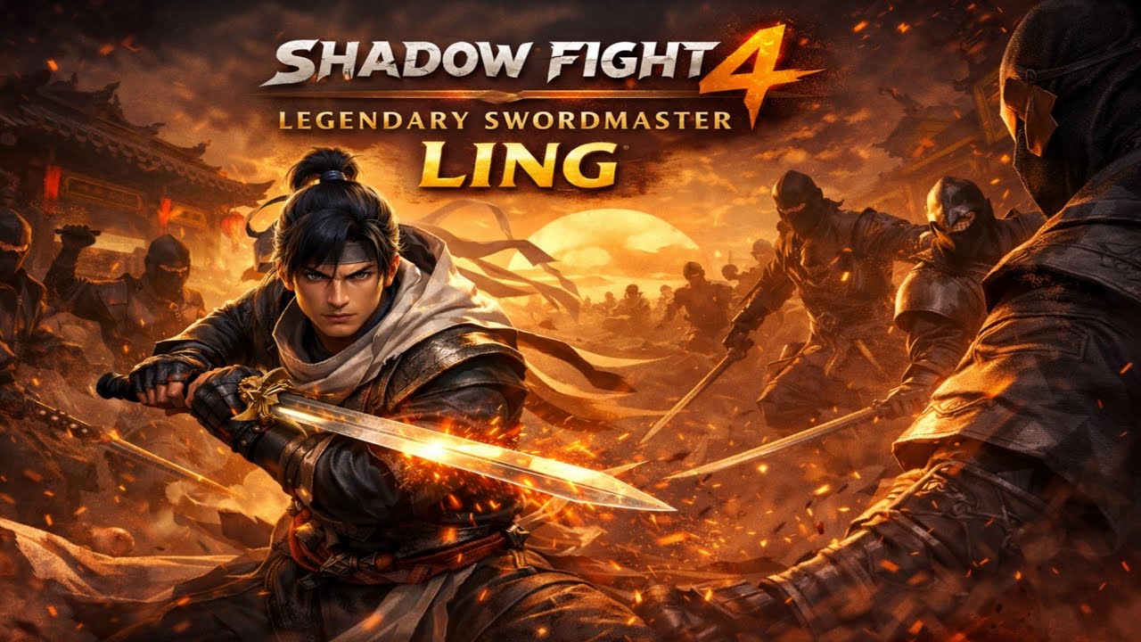 Legendary Swordmaster Ling ⚔️💥 || #shadowfight4 