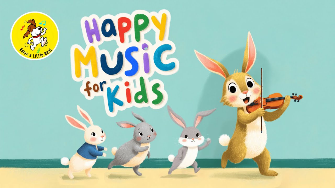 Happy Music for Playtime, Great for Babies & Toddlers | 1 Hour Happy Upbeat Morning Music for Kids